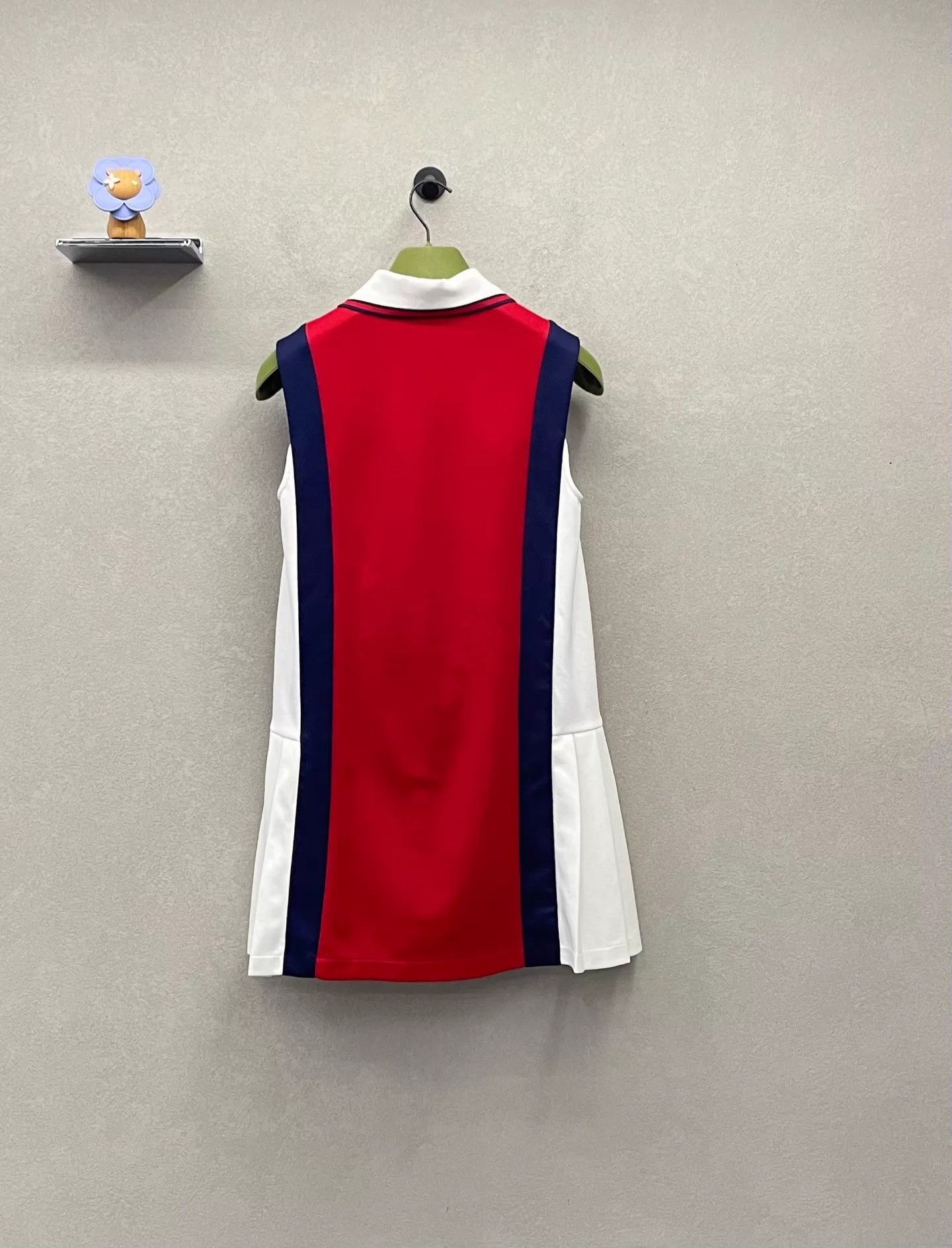 Gucci GUCCI Tipped Collar Sleeveless Striped Logo Slim Dress XXS Size XXS / US 00 / IT 34 - 2 Thumbnail