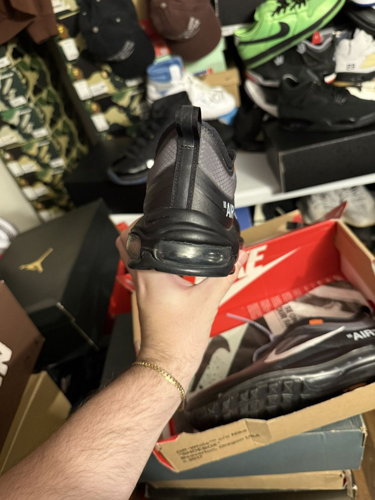 Nike × Off-White Njke off white airmax 97 sz 9.5 Size US 9.5 / EU 42-43 - 4 Thumbnail