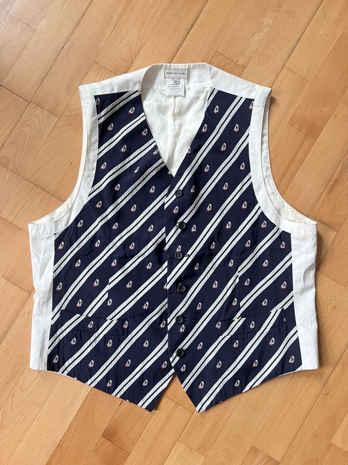 Dries Van Noten Dries van Noten 1996 Vest Size US L / EU 52-54 / 3 - 1 Thumbnail
