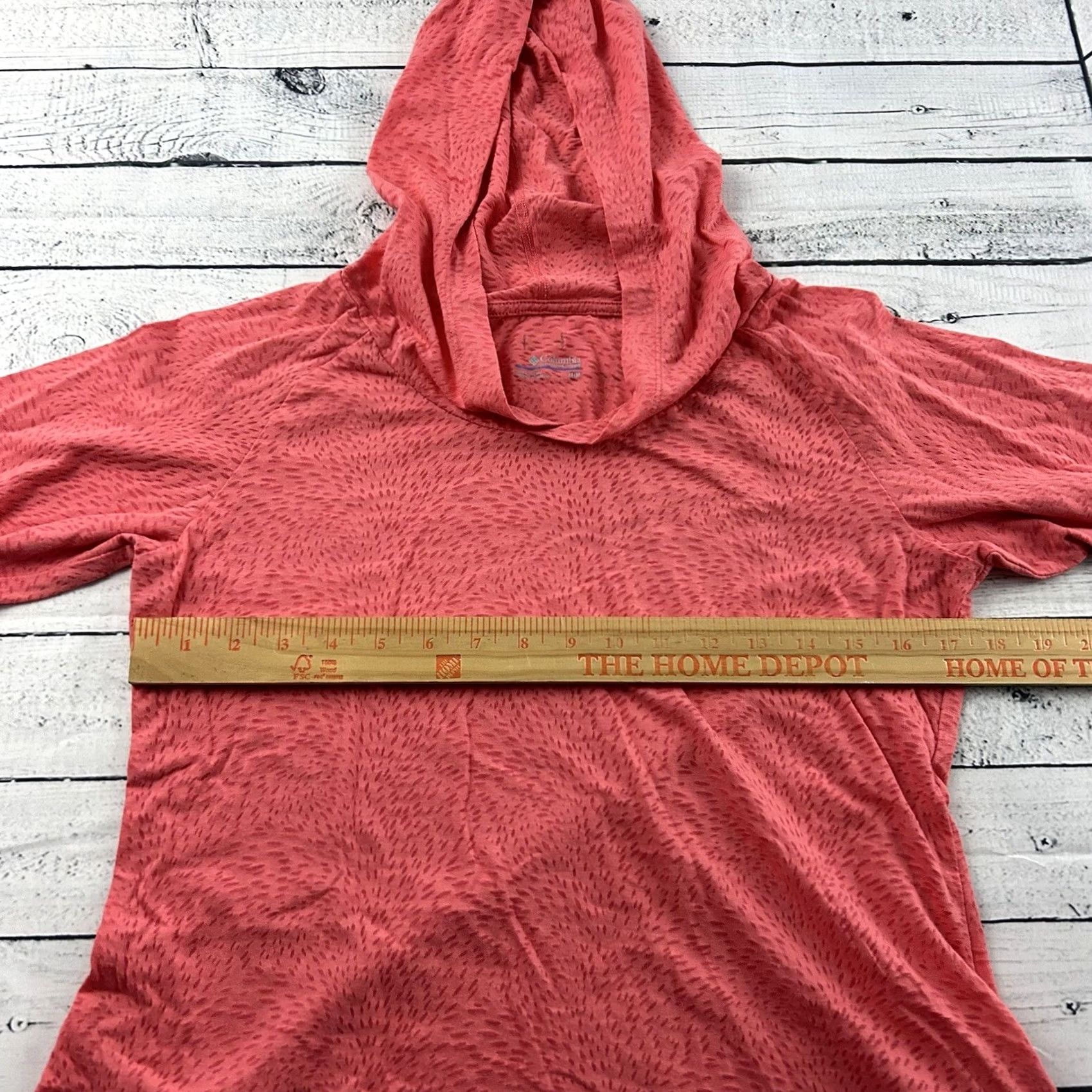 Pinko Columbia Hooded Shirt 3/4 Sleeve Womens M Pink Size M / US 6-8 / IT 42-44 - 4 Thumbnail