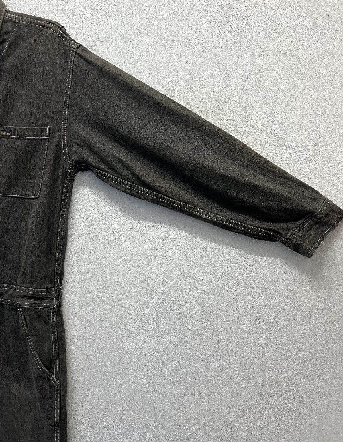 Oshkosh × Vintage Vintage OshKosh Classic Black Denim Coveralls - Size M Size US 37 - 3 Thumbnail