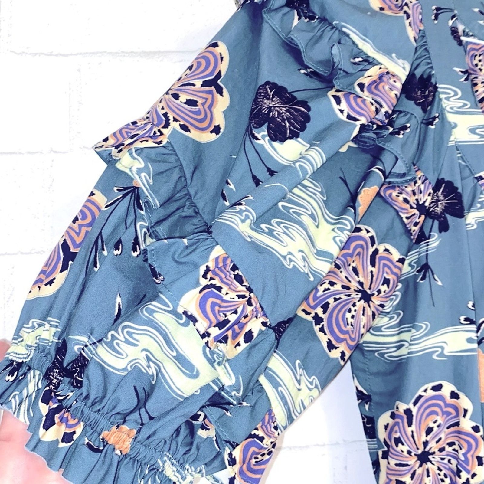 Ulla Johnson Ulla Johnson $398 Naomi Dress River Sz 2 EUC Size XS / US 0-2 / IT 36-38 - 6 Thumbnail