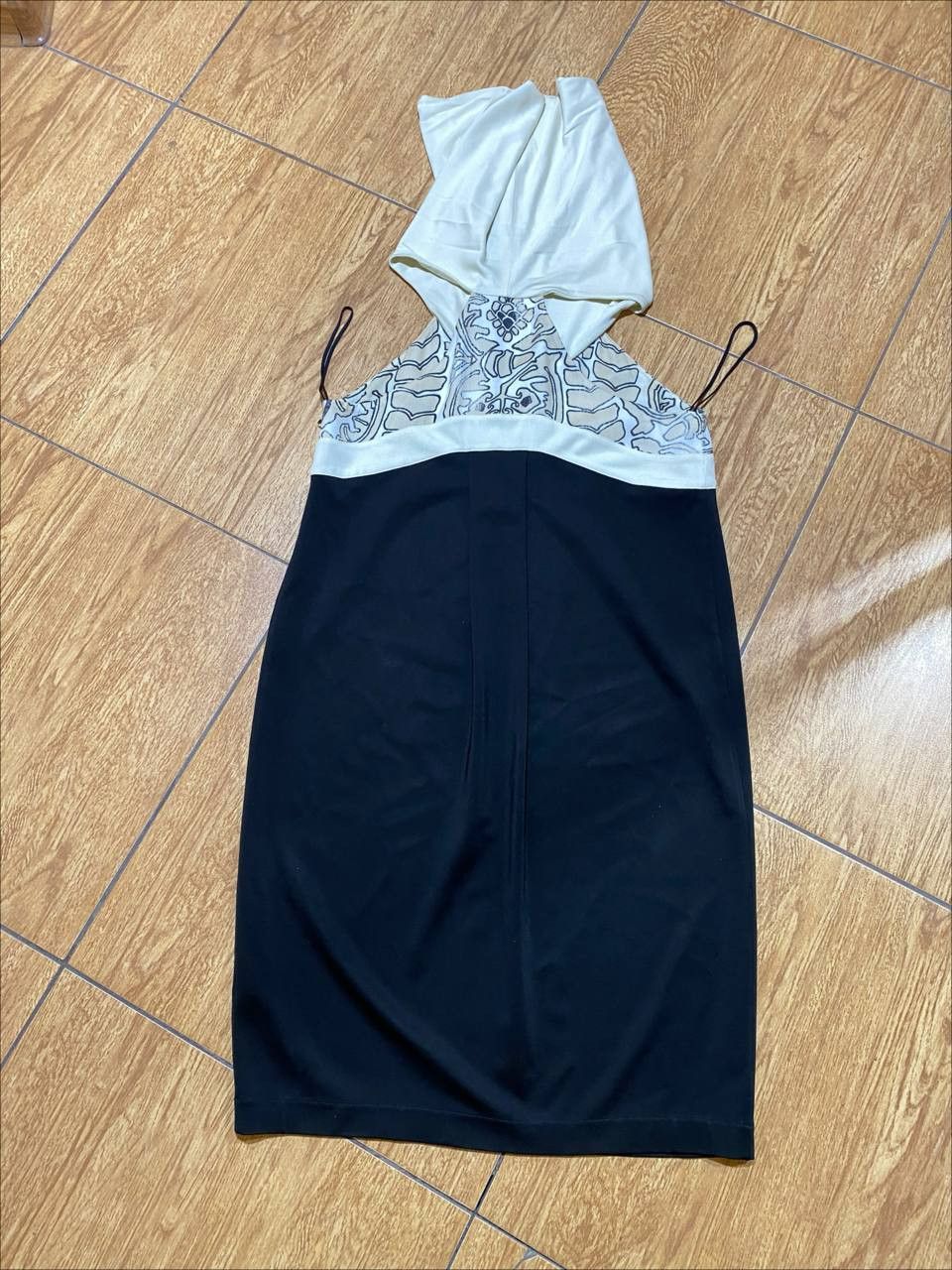 Roberto Cavalli Class Roberto Cavalli Sleeveless Logo Stretch Dress Size L / US 10 / IT 46 - 7 Thumbnail