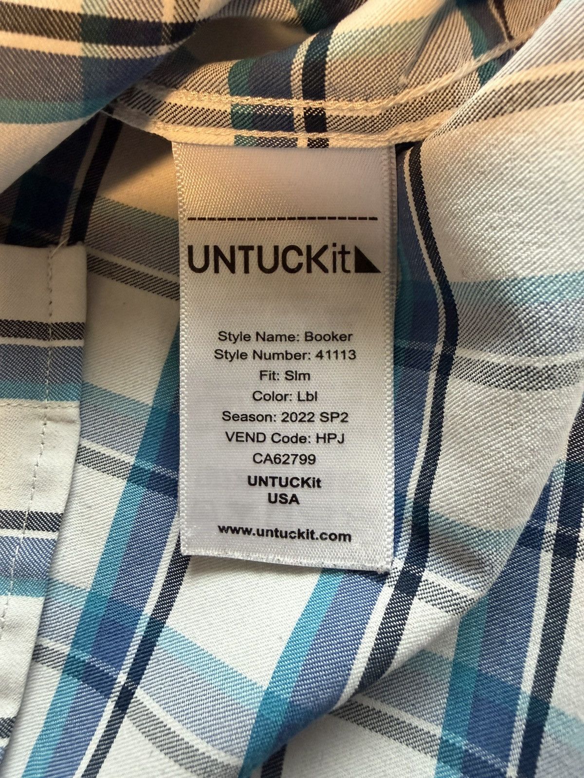 UNTUCKit Lot Of 2 Untuckit Short Sleeve Shirts Golf Polo & Button Up Size US M / EU 48-50 / 2 - 6 Thumbnail