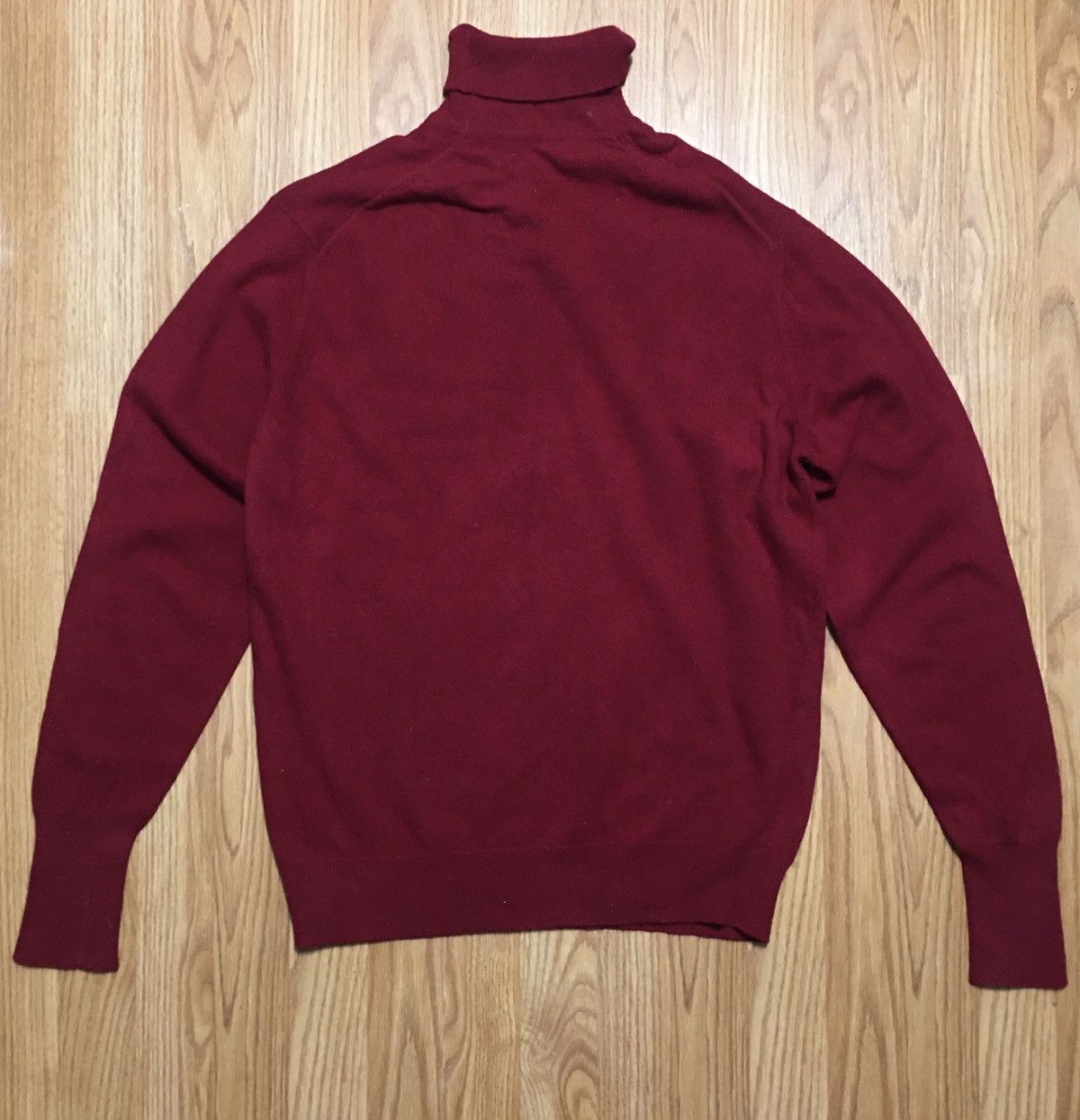 Drumohr Drumohr Cashmere Burgundy Turtleneck Mens Sweater Size L Size US L / EU 52-54 / 3 - 2 Thumbnail