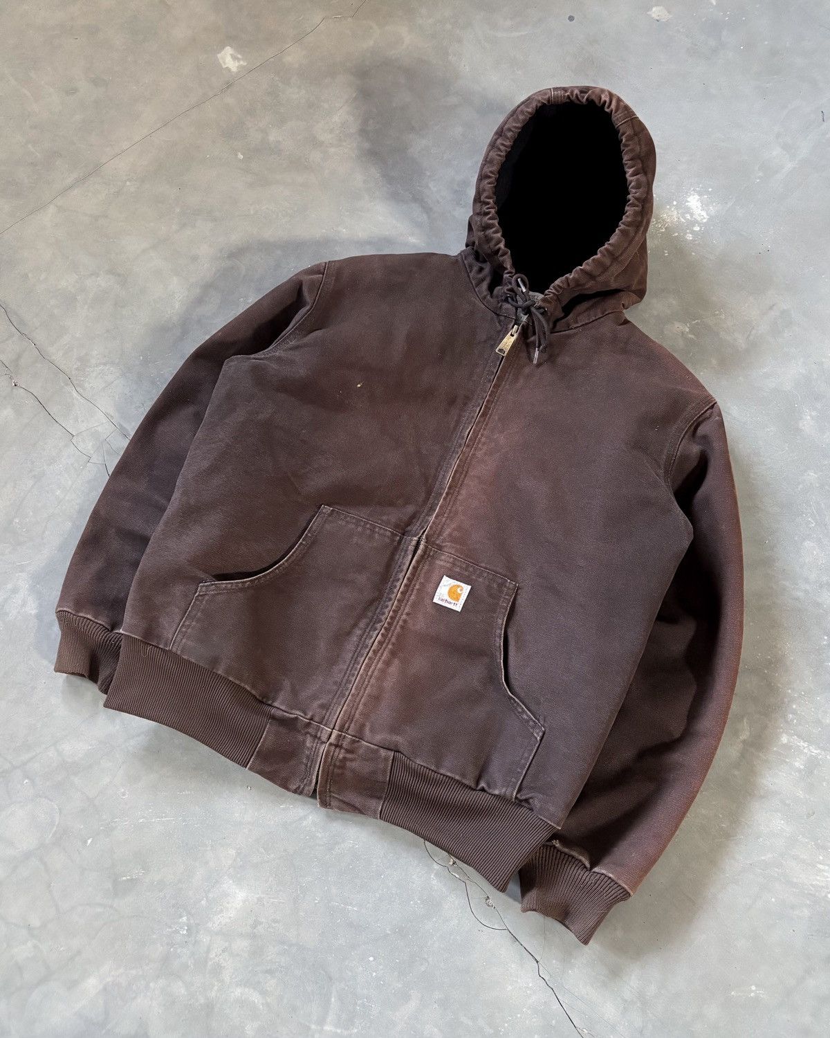 Carhartt Vintage Faded Carhartt Active Jacket WJ130 - DKB 🤎 Size US M / EU 48-50 / 2 - 3 Thumbnail