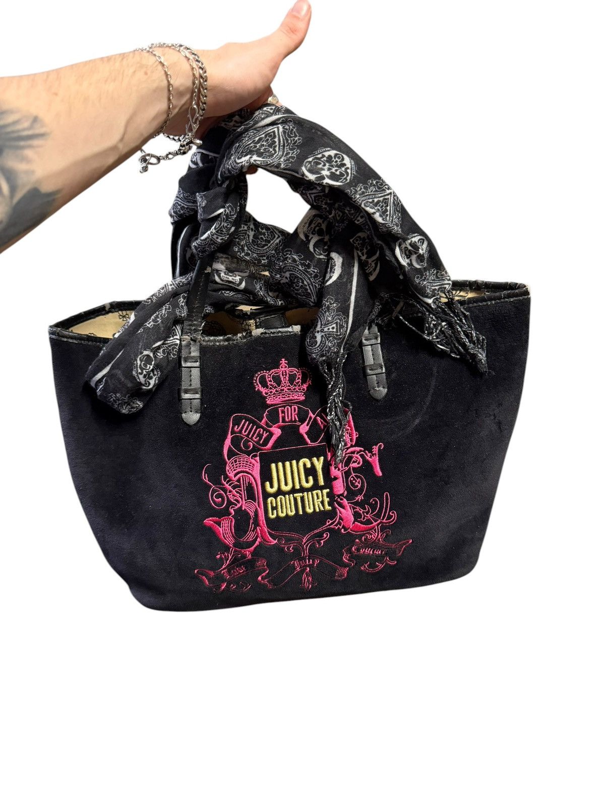 Juicy Couture Vintage Juicy Couture velvet tote bag Size ONE SIZE - 5 Thumbnail