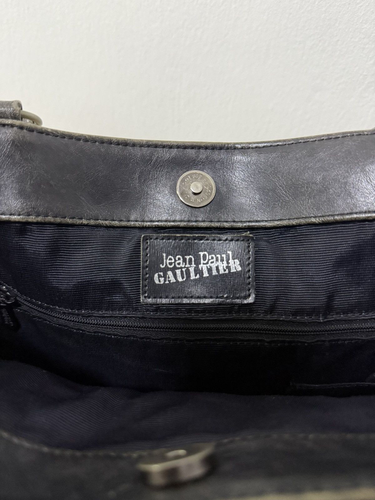 Jean Paul Gaultier 2001 Jean Paul Gaultier Gothic satan gargoyle tote bag. Size ONE SIZE - 12 Thumbnail