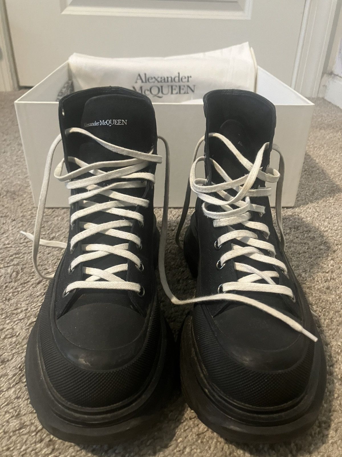 Alexander McQueen Alexzander Mcqueens tread slick boots Size US 9 / EU 42 - 10 Thumbnail