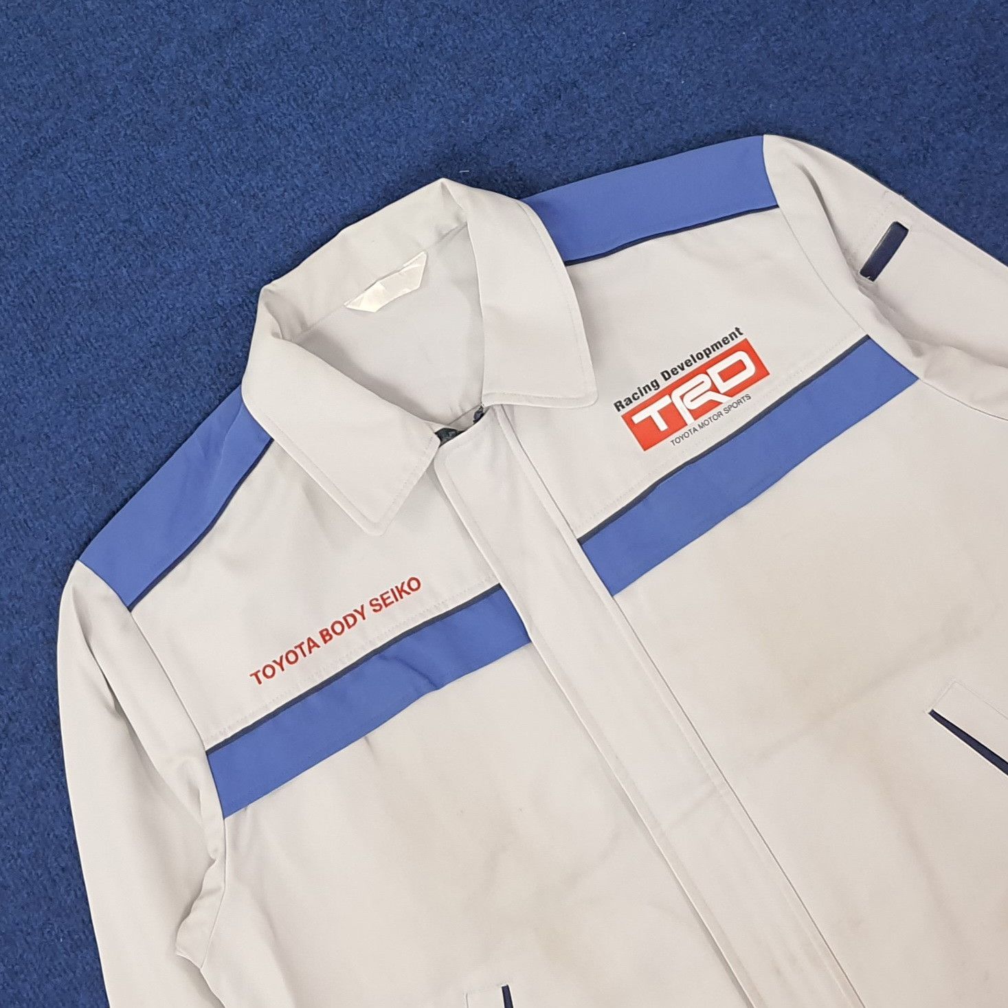 Japanese Brand Vintage TRD Toyota Motorsports Racing Jacket C245N9 Size US L / EU 52-54 / 3 - 3 Thumbnail