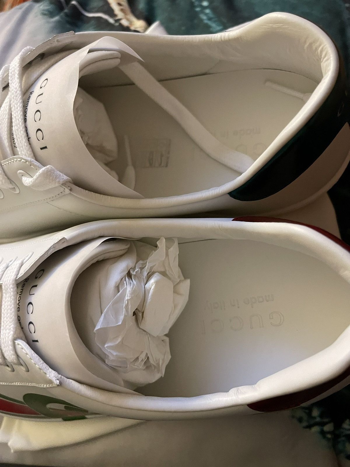 Gucci Gucci ace logo sneaker Size US 9 / EU 42 - 9 Thumbnail