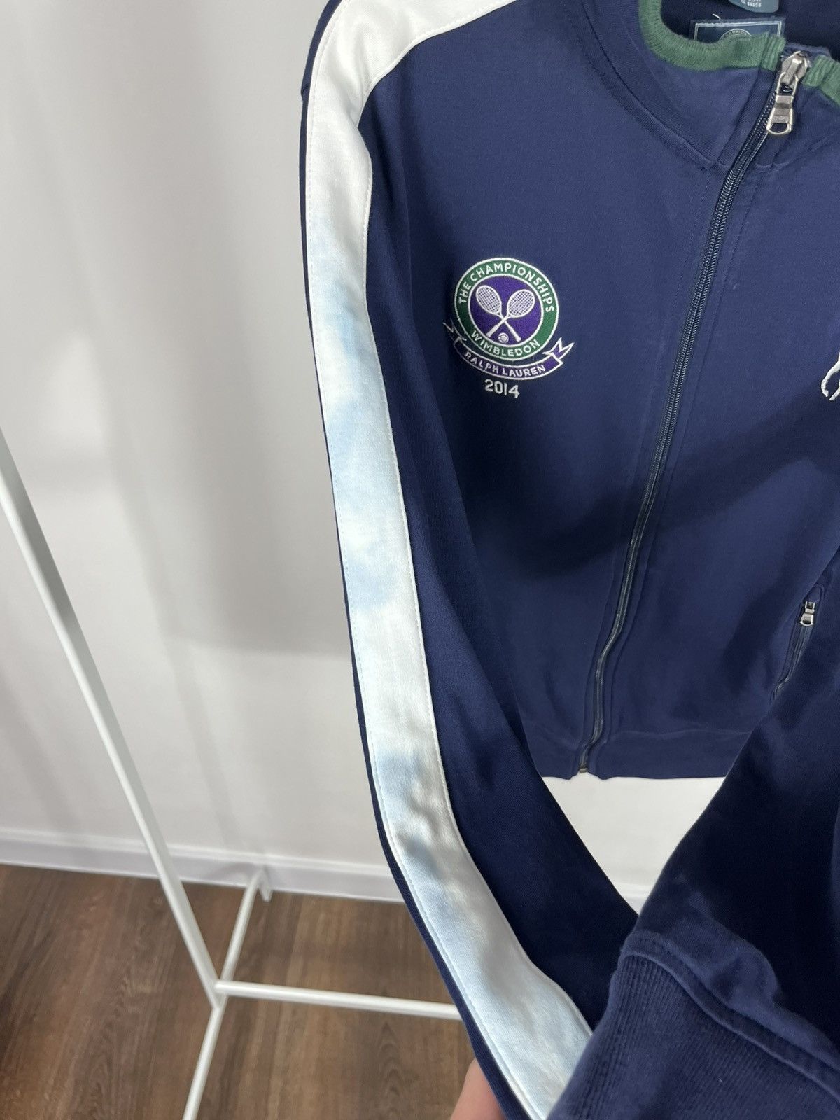 Polo Ralph Lauren Polo Ralph Lauren Wimbledon 2014 Zip Track Jacket Size M / US 6-8 / IT 42-44 - 5 Thumbnail
