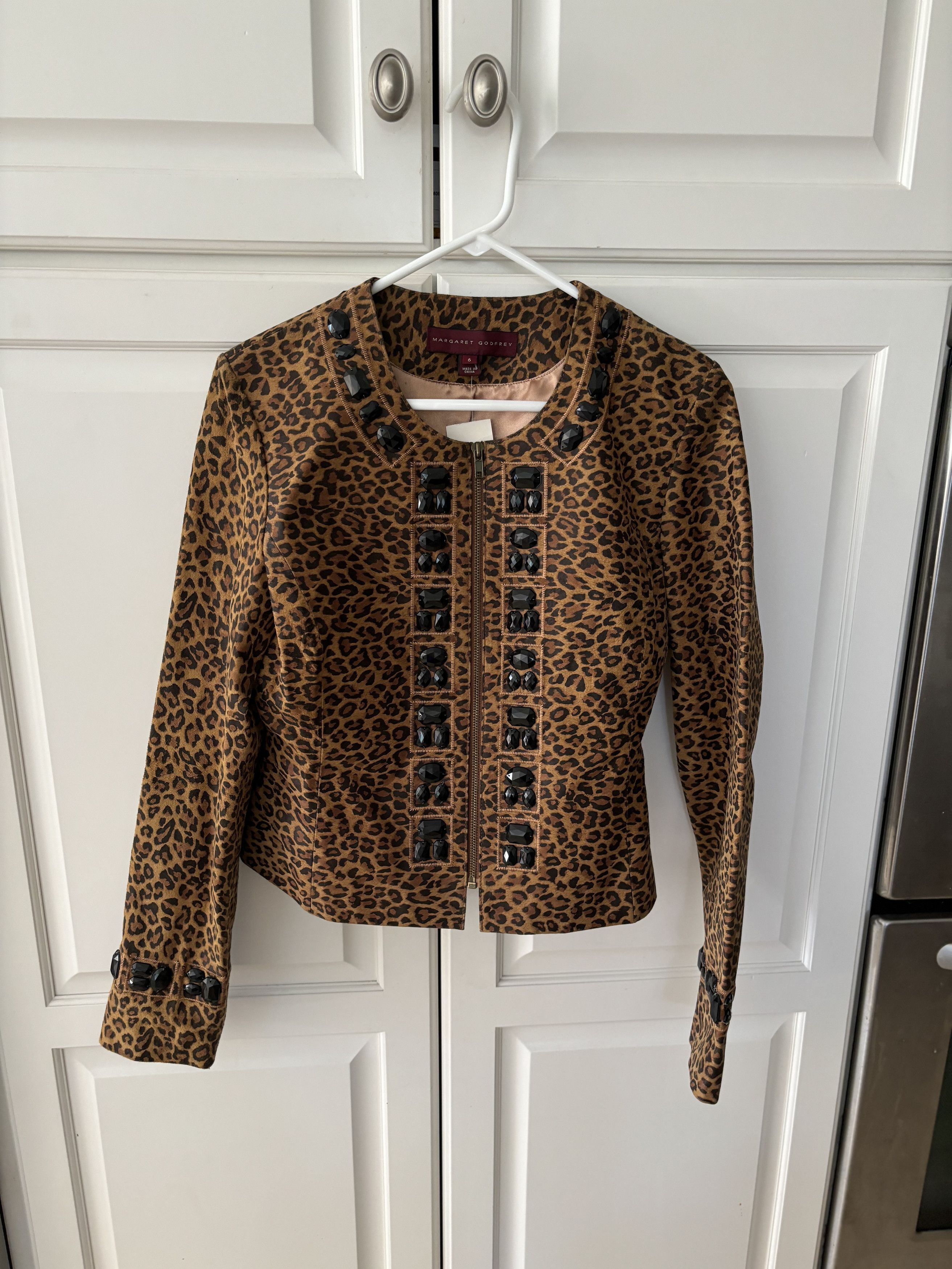 Margaret godfret leopard jacket