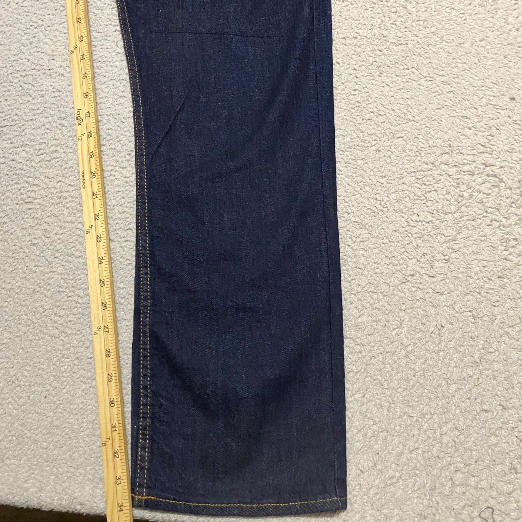 Old Navy Old Navy Jeans Blue Denim Dark Wash 40x36 NWT Mens Straight Mid Rise 5-Pocket Denim Cotton Size US 40 / EU 56 - 6 Thumbnail