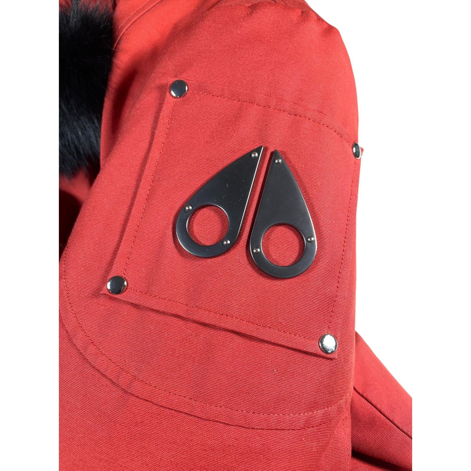 Moose Knuckles Moose Knuckles Clay Women's Red Parka Jacket Size US M / EU 48-50 / 2 - 2 Thumbnail