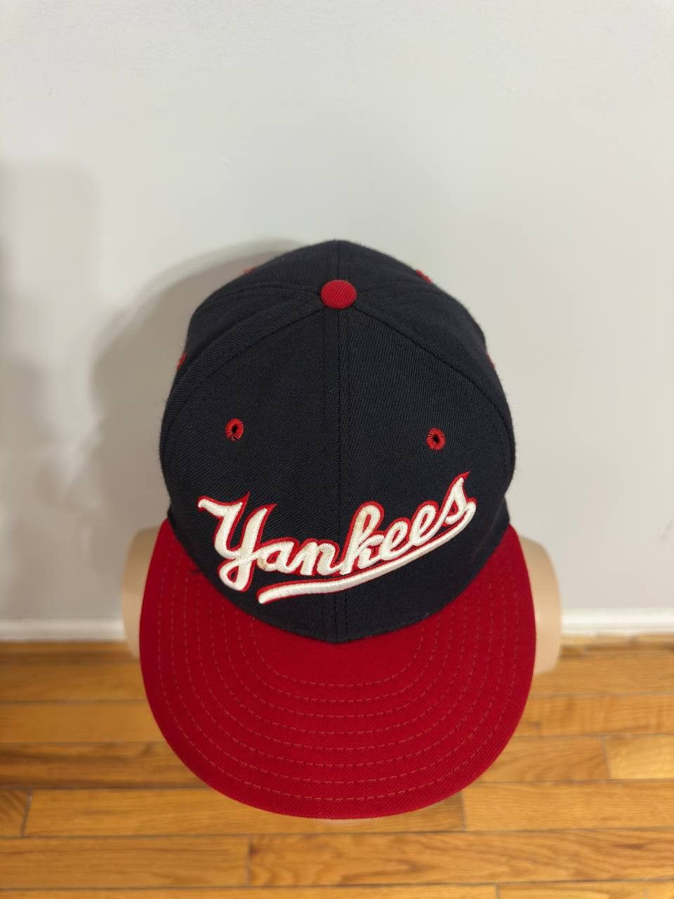 New Era Vintage New York Yankees Retro Hat Cap New Era 59Fifty 7 5/8 Size ONE SIZE - 3 Thumbnail