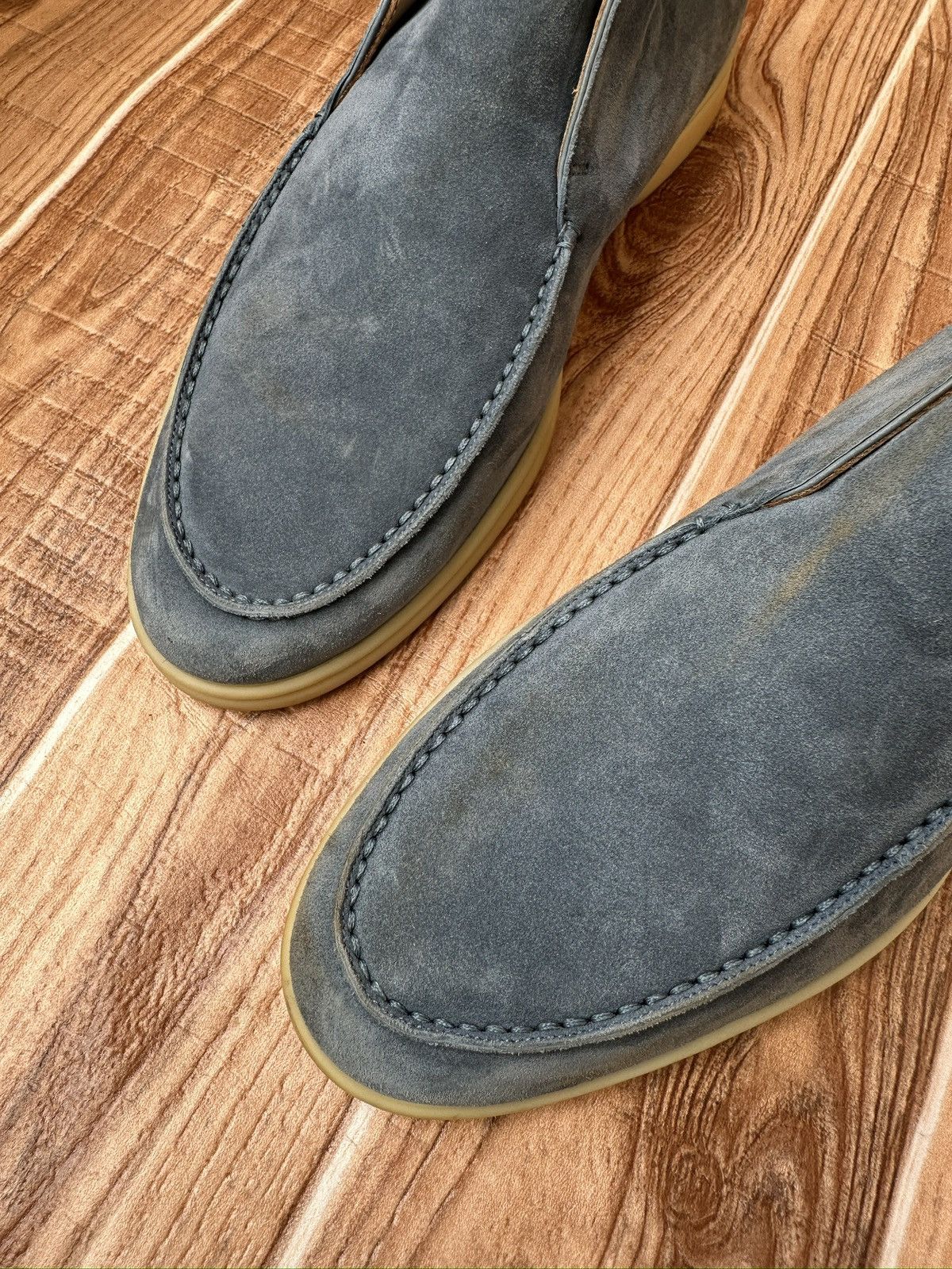 Loro Piana Loro Piana Dark Cyan Open Walk Ankle Boots Size US 8.5 / EU 41-42 - 20 Thumbnail