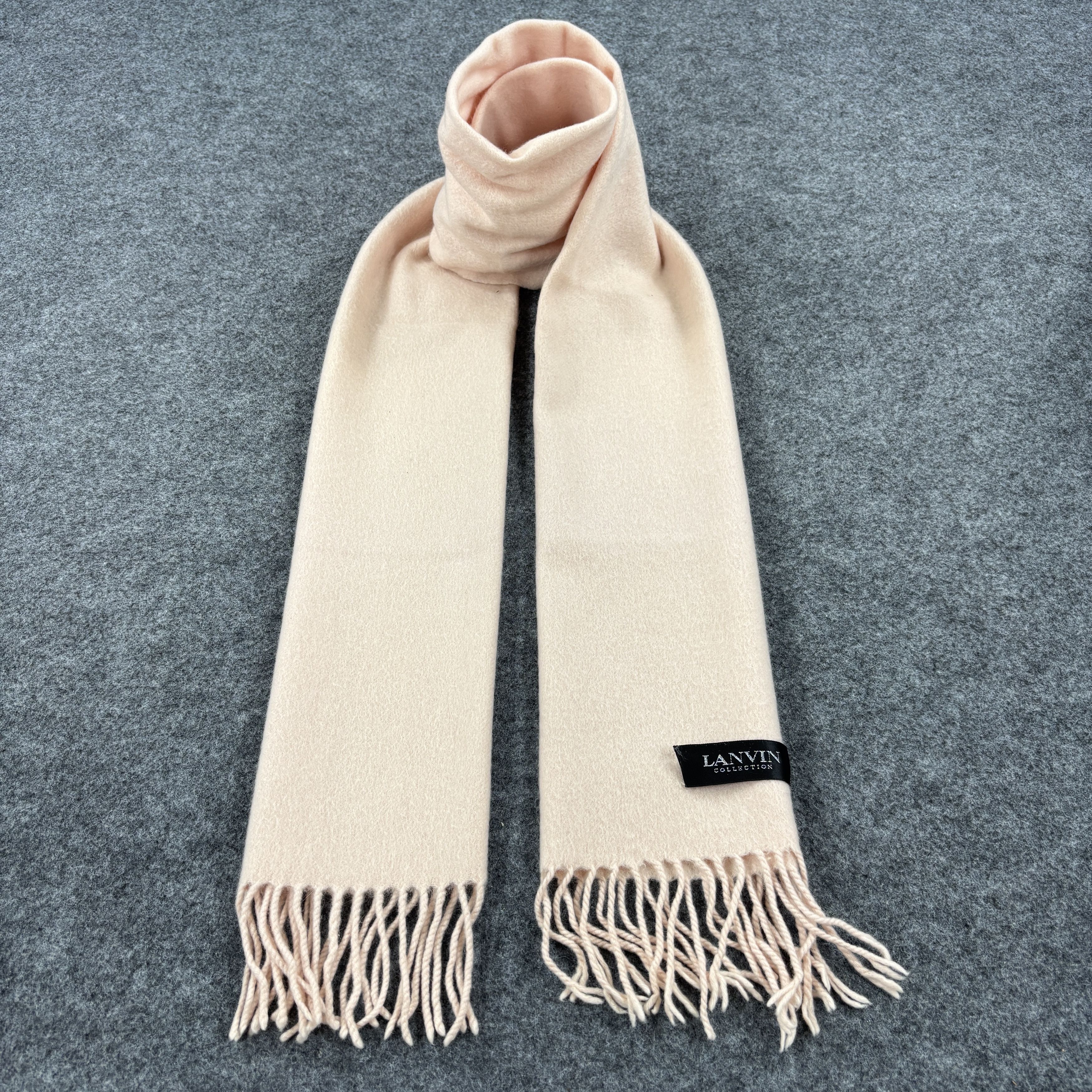 Lanvin × Vintage Lanvin Scarf / Muffler / Neckwear K061 Size ONE SIZE - 1 Thumbnail