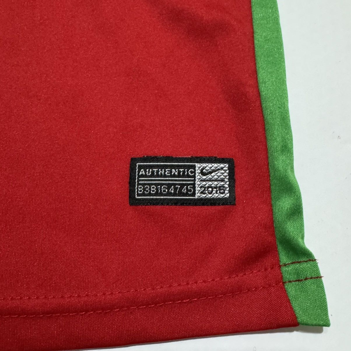 Nike Nike Portugal 2016 Euro Champions Football Jersey Size XS Size US XS / EU 42 / 0 - 6 Thumbnail