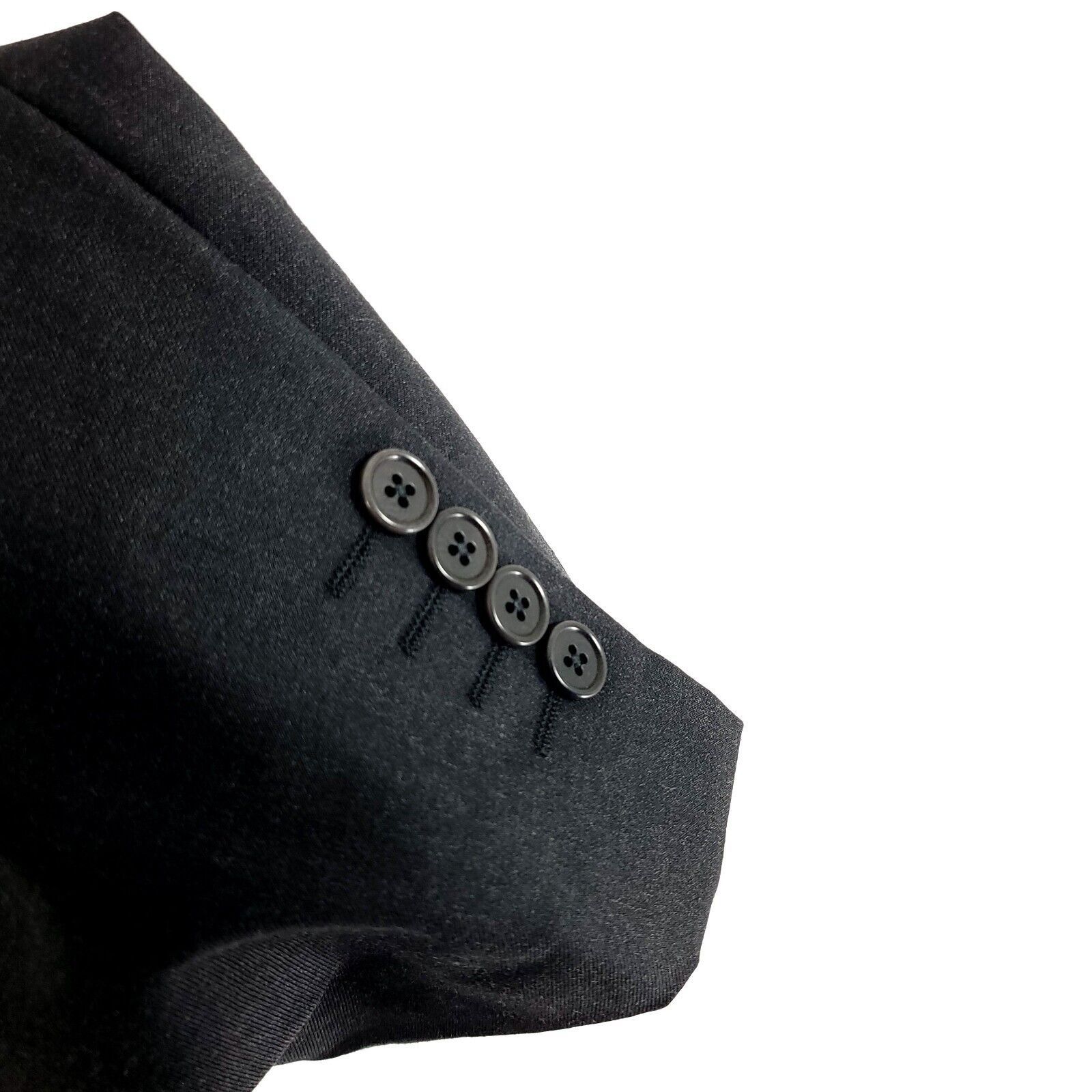 Pronto Uomo Pronto Uomo Signature Super 120s Wool 2 Button Blazer Suit J Size 46R - 4 Thumbnail