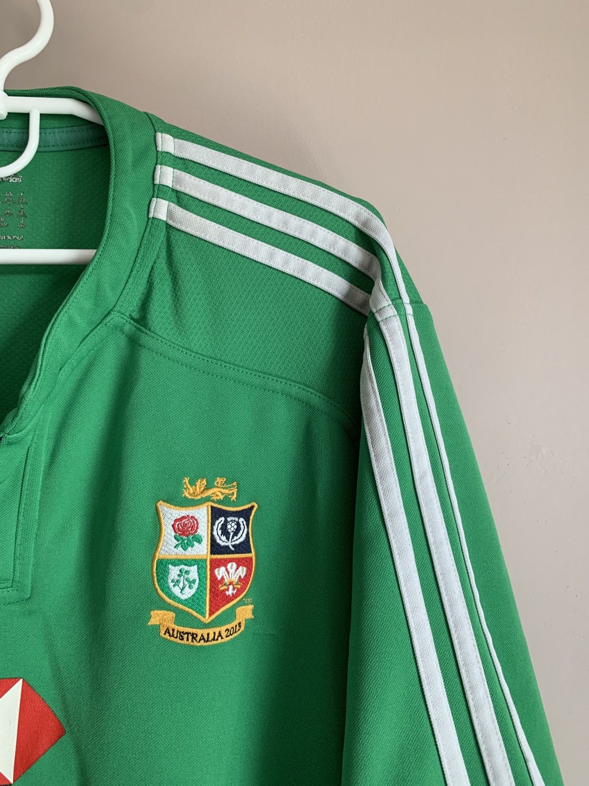 Adidas British and Irish Lions 2013 Rugby Union Shirt Adidas Jersey Size US XXL / EU 58 / 5 - 4 Thumbnail