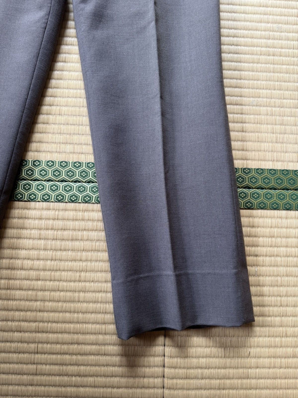 Other Spring&Summer Vintage Japanese Slacks – Luxe Wool & Mohair Size US 32 / EU 48 - 8 Thumbnail