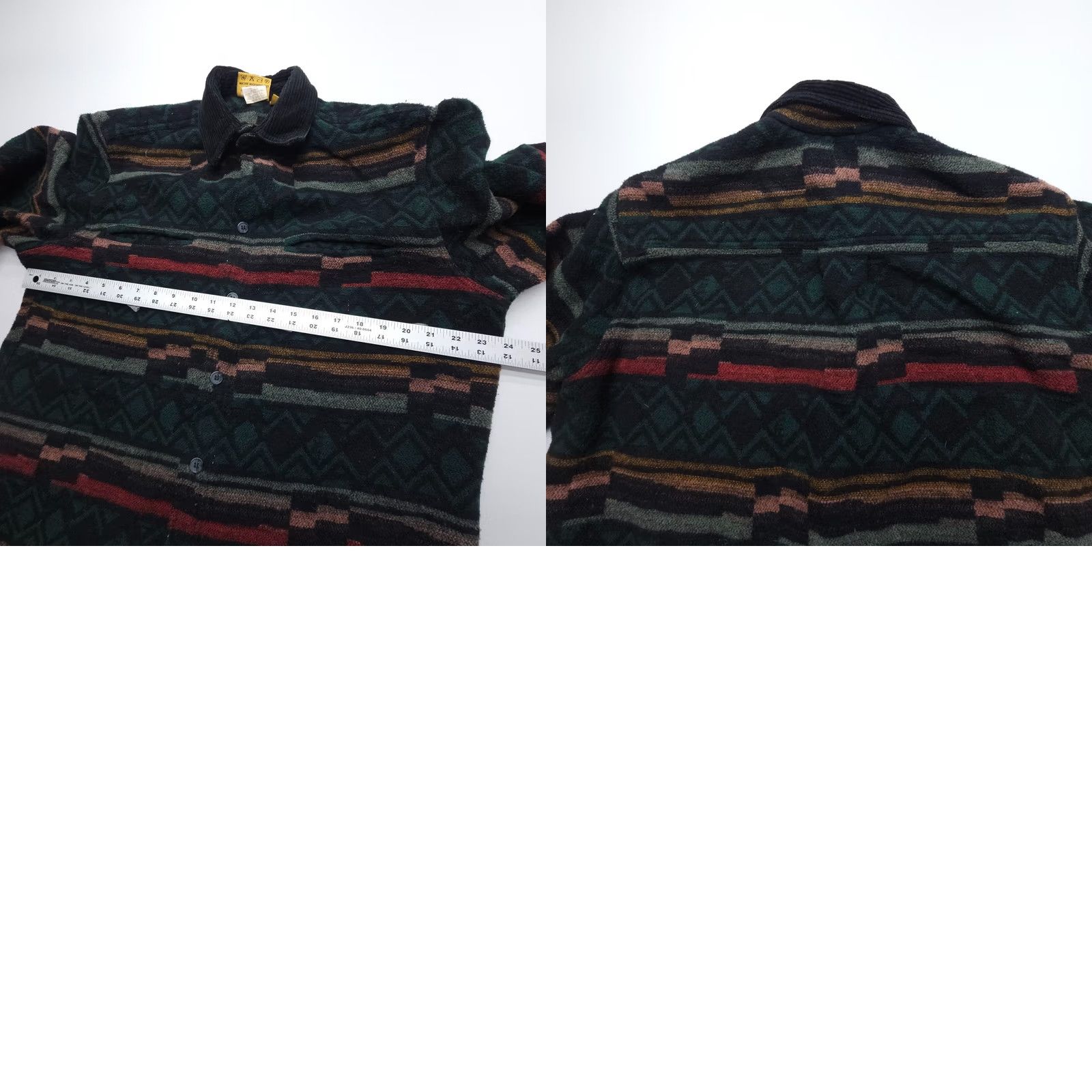 Vintage Outback Trading Southwestern Shirt Jacket Mens Large Wool Blend Shacket Size US L / EU 52-54 / 3 - 8 Thumbnail