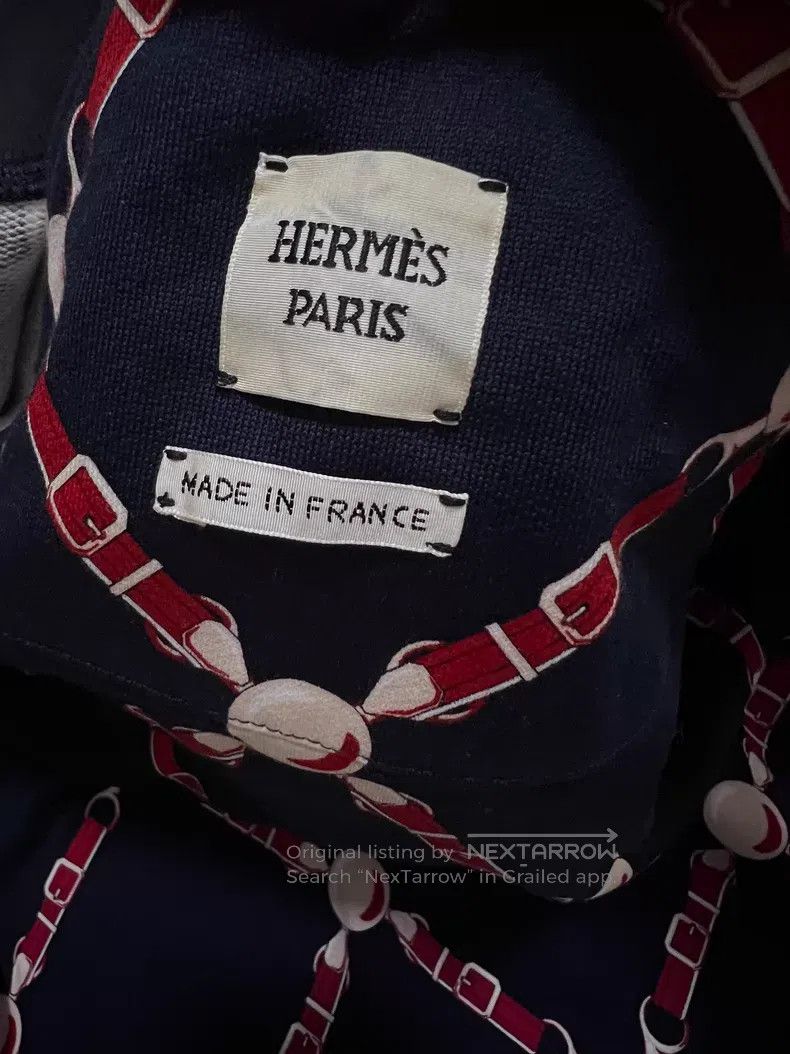 Hermes Hermes Blue classic chain print jacket Size XS / US 0-2 / IT 36-38 - 2 Thumbnail