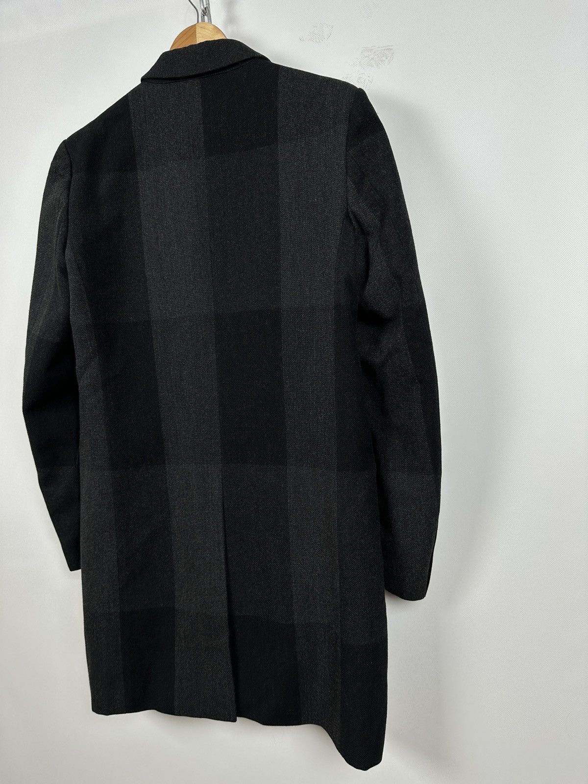 Diesel Black Gold Diesel Black Gold Wool Checkered Coat Jacket Size US M / EU 48-50 / 2 - 17 Thumbnail
