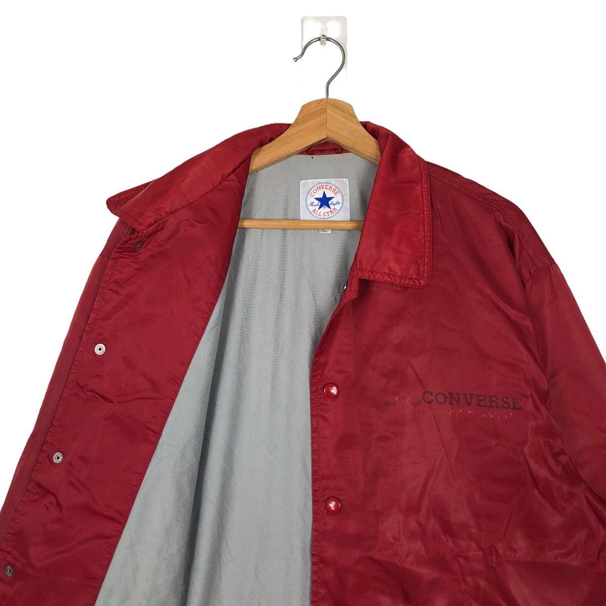 Japanese Brand 🔥90’s VINTAGE CONVERSE ALL STAR BOSTON MASS USA JACKET Size US L / EU 52-54 / 3 - 10 Thumbnail