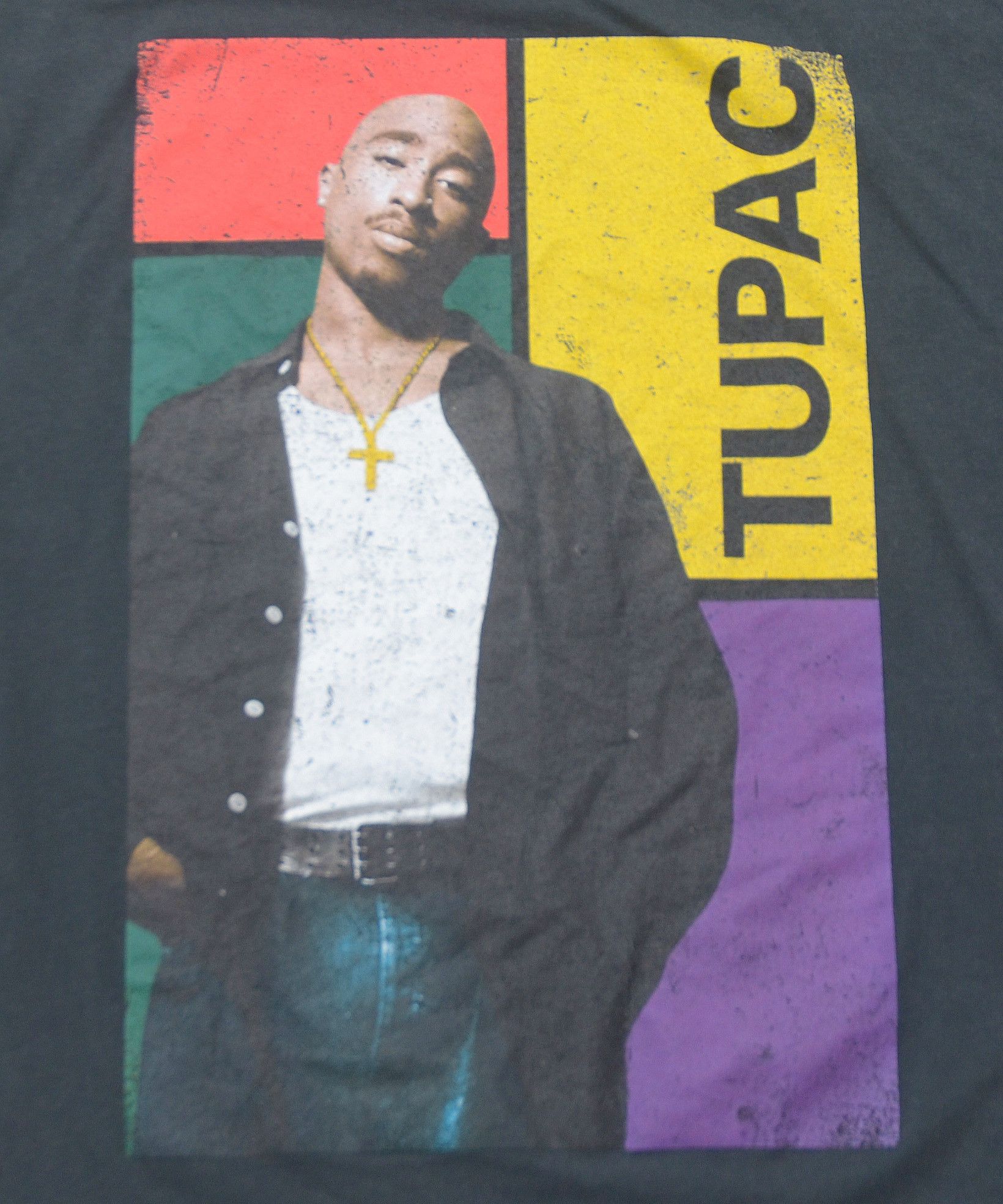 Rap Tees Tupac Rap Tee Streetwear Graphic Printed Hype Unisex Y2k Size US M / EU 48-50 / 2 - 4 Thumbnail