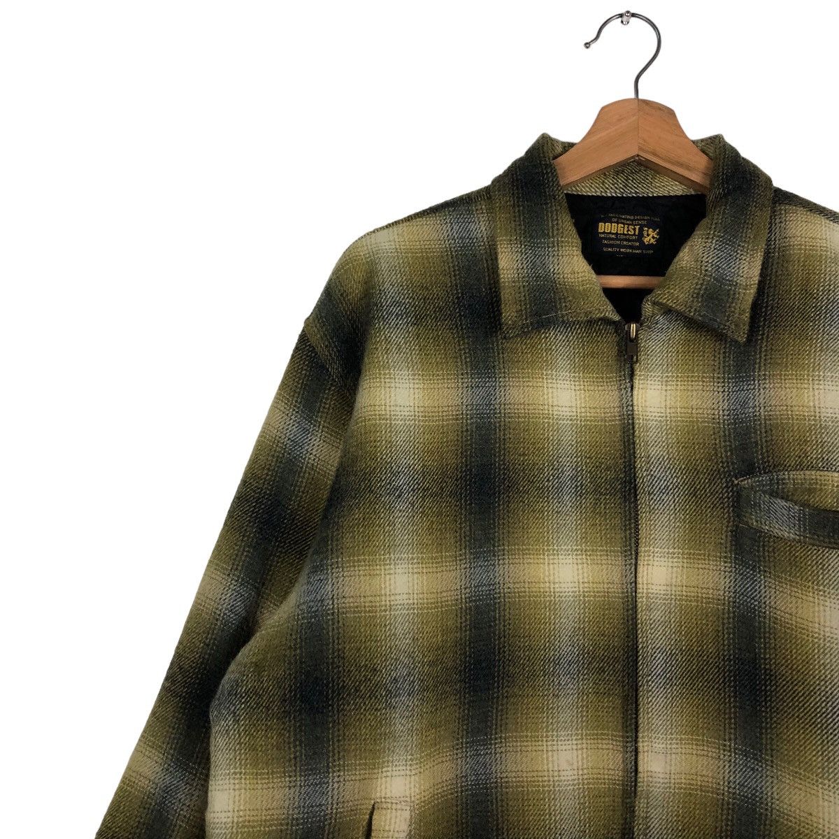 45rpm 🔥Vintage Wool Jacket Dodgest Tartan Design Checked Size US M / EU 48-50 / 2 - 7 Thumbnail