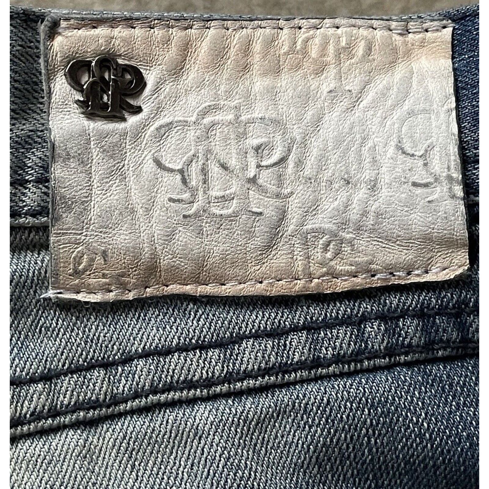 Pelle Pelle Vintage Y2K Pelle Pelle Mens 42X34 Trim Thick Stitch Denim Size US 42 / EU 58 - 7 Thumbnail