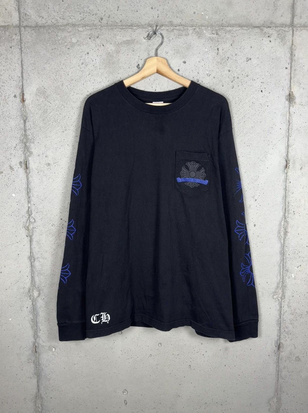Chrome Hearts × Vintage Vintage Chrome Hearts Blue Horseshoe Plus 