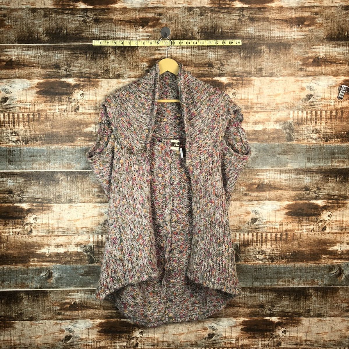 Vintage Cheer Purple Knitwear cardigan vintage #A1898 Size M / US 6-8 / IT 42-44 - 1 Thumbnail