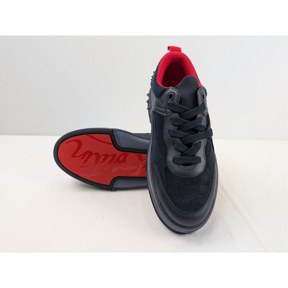 Christian Louboutin o1rshd1 Astro Loubi Flat Sneakers in Marine Size US 10 / EU 43 - 13 Thumbnail