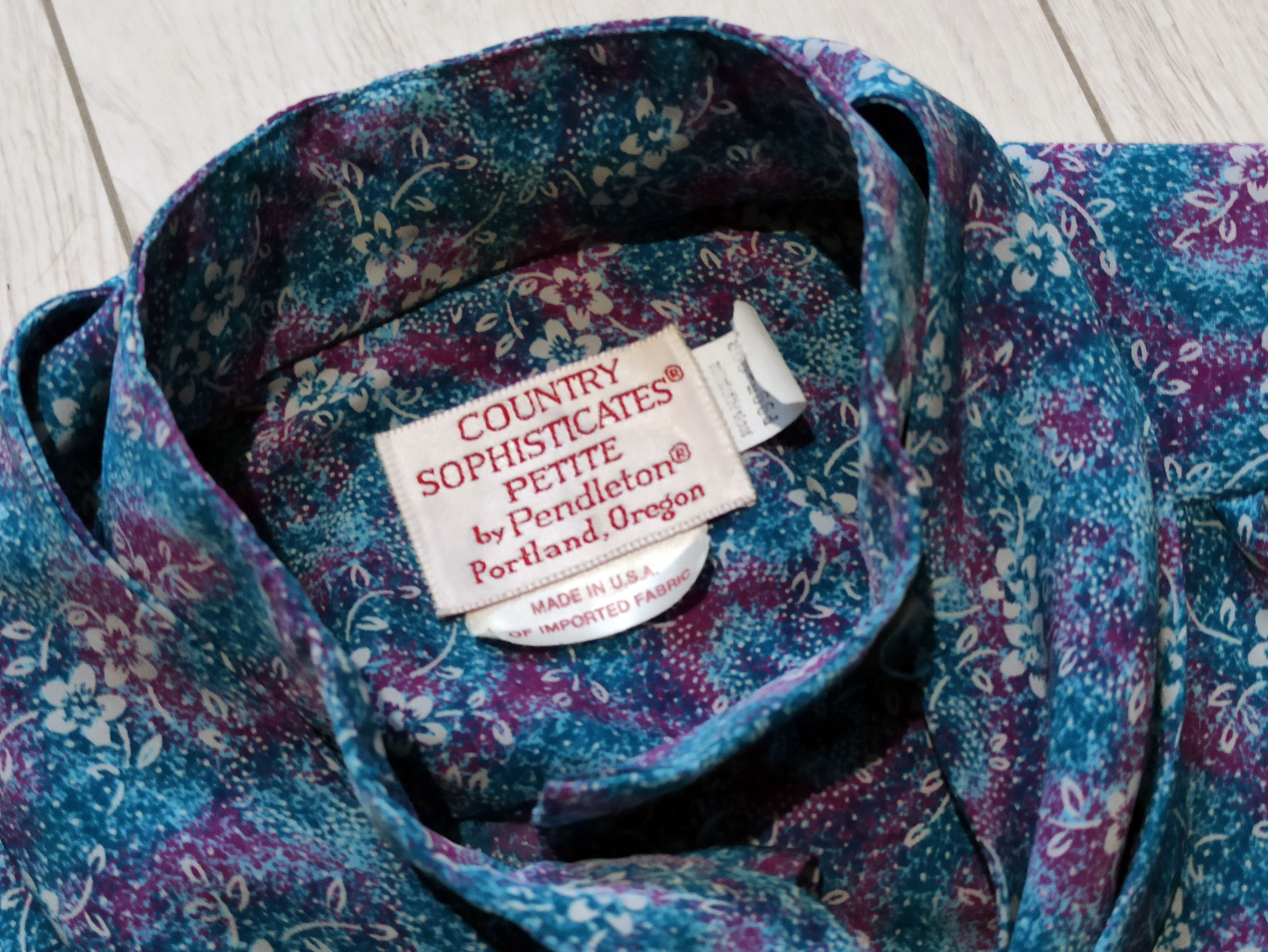 Pendleton × Vintage Pendleton Country sophisticates Blouse Size L / US 10 / IT 46 - 3 Thumbnail