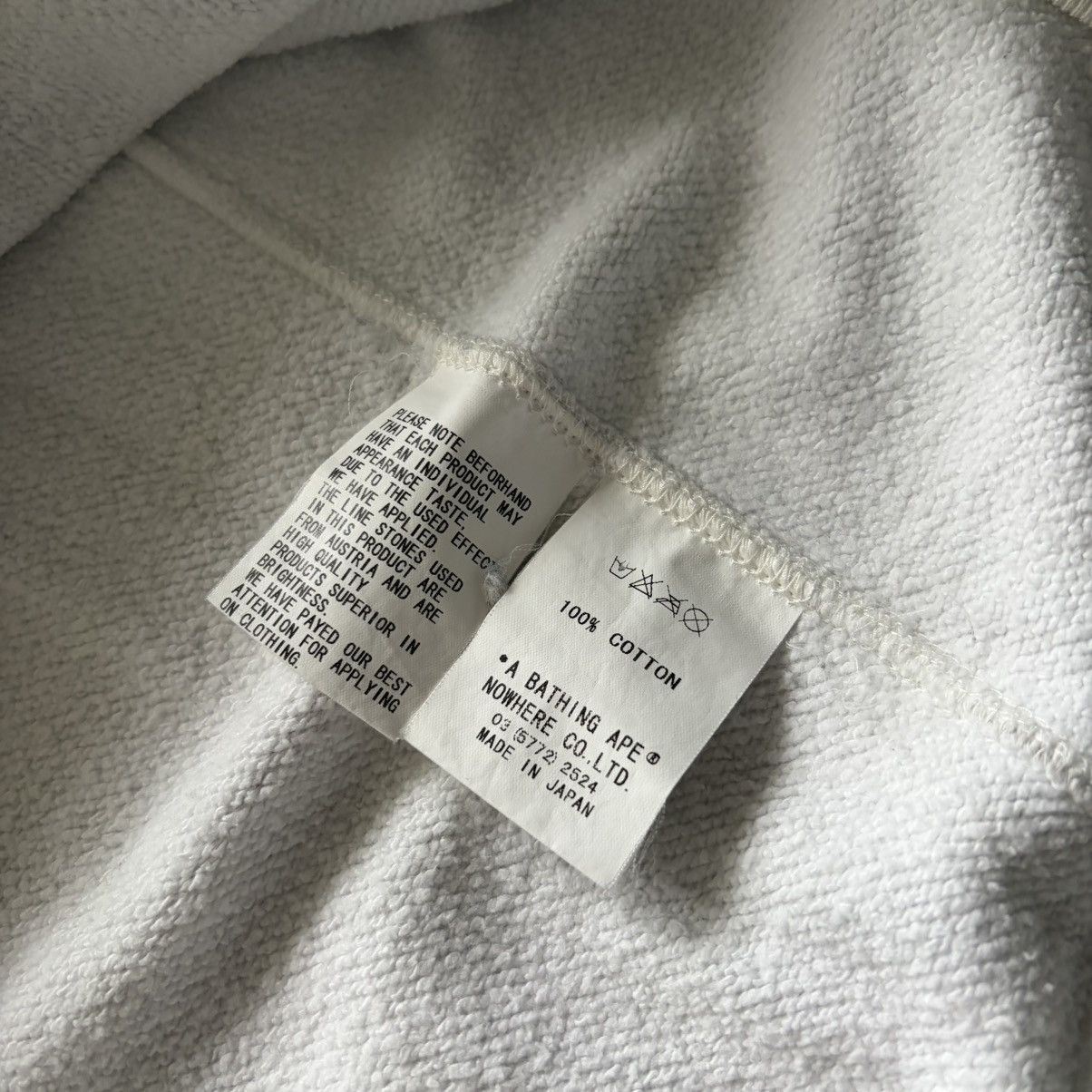 Bape OG BAPE WHITE CAMO Swarovski Crewneck Sweatshirt stk size L Size US L / EU 52-54 / 3 - 6 Thumbnail