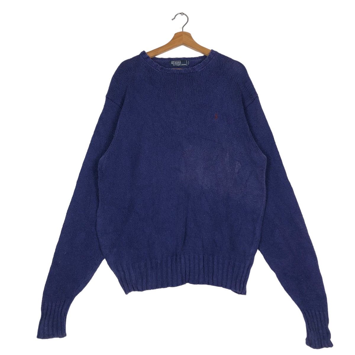 Polo Ralph Lauren 🔥90’s Vintage Knit Sweatshirt Polo Ralph Lauren Size US L / EU 52-54 / 3 - 1 Thumbnail