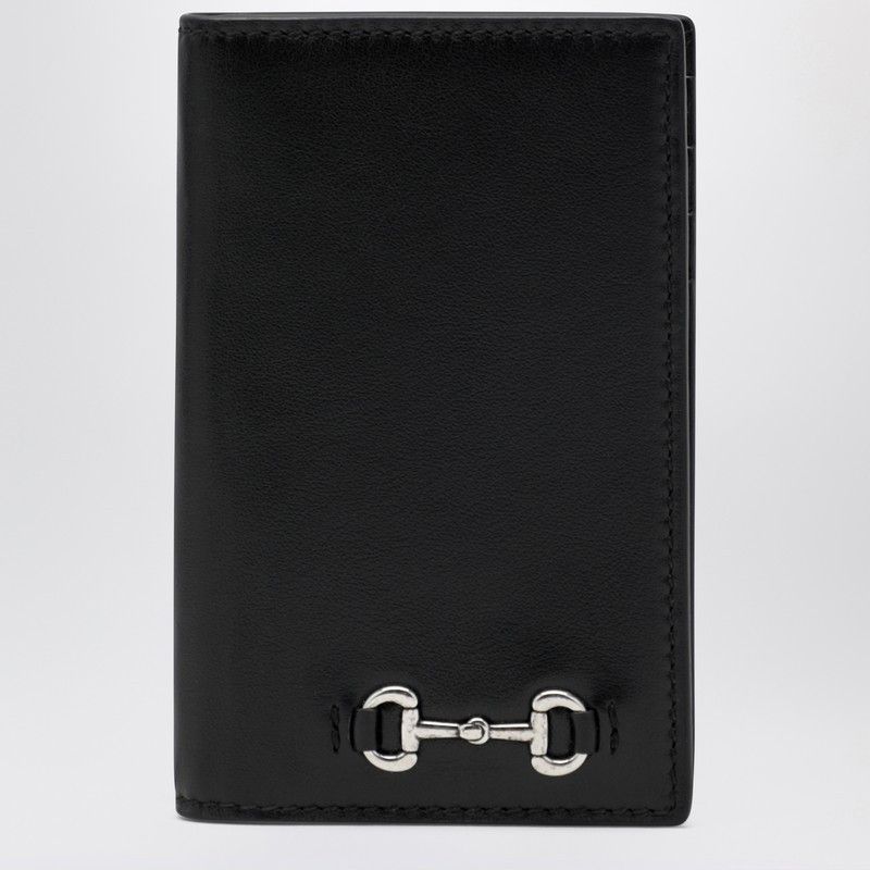 Gucci Gucci Black Long Cardholder With Horsebit Size ONE SIZE - 1 Thumbnail