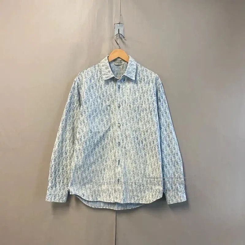 Dior Dior Men's Cotton White Shirt . Size US M / EU 48-50 / 2 - 1 Thumbnail