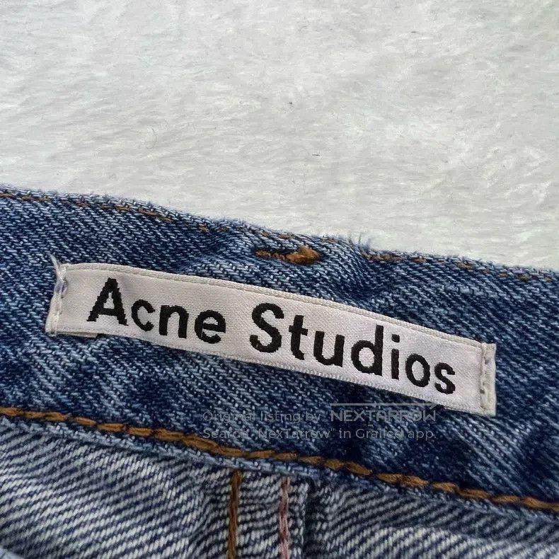 Acne Studios Acne Studios Patchwork Milk Toast Print Denim Pants Size US 32 / EU 48 - 3 Thumbnail
