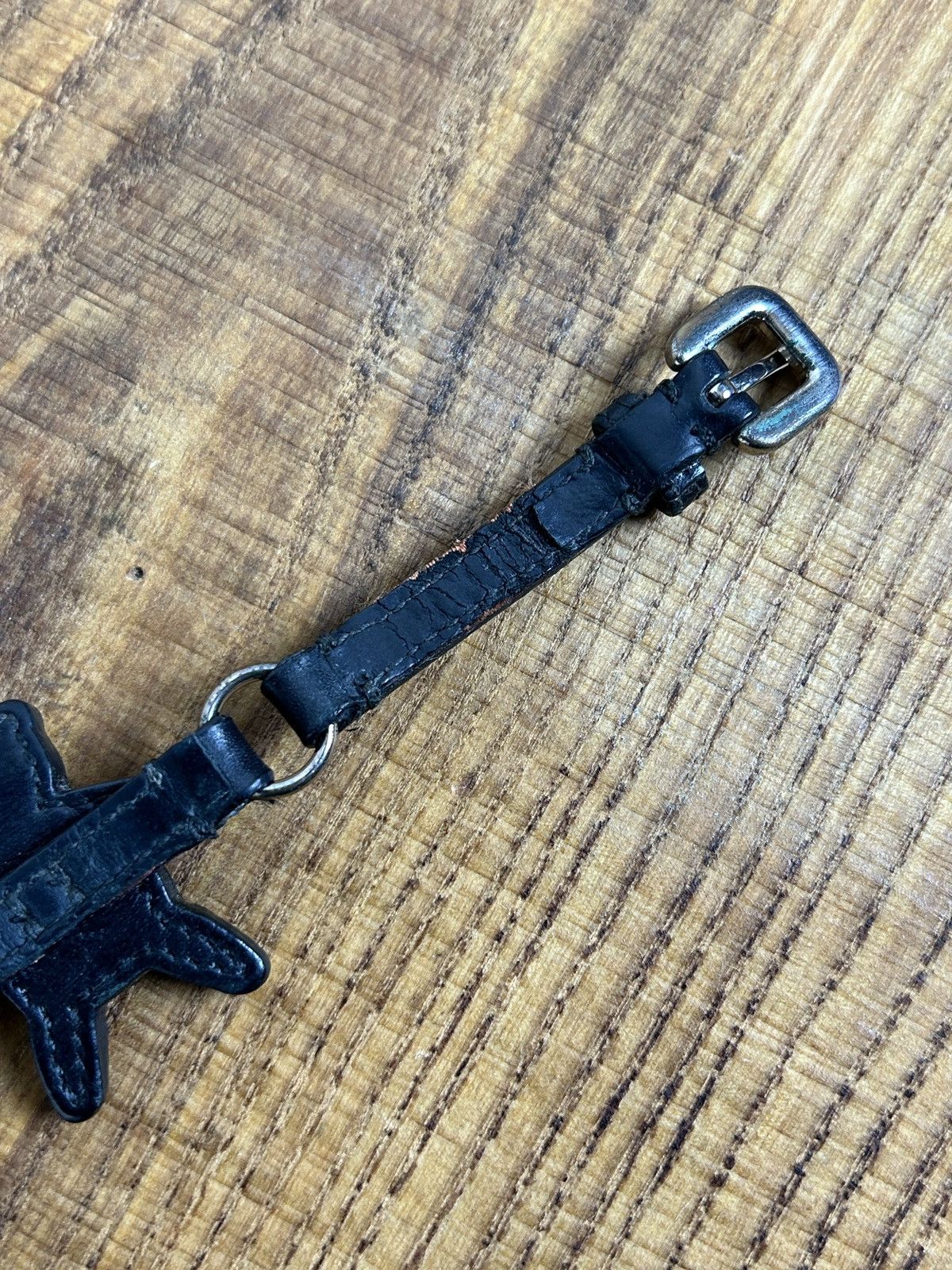 Prada Prada Saffiano Leather Black Bear Bracelet Size ONE SIZE - 7 Thumbnail