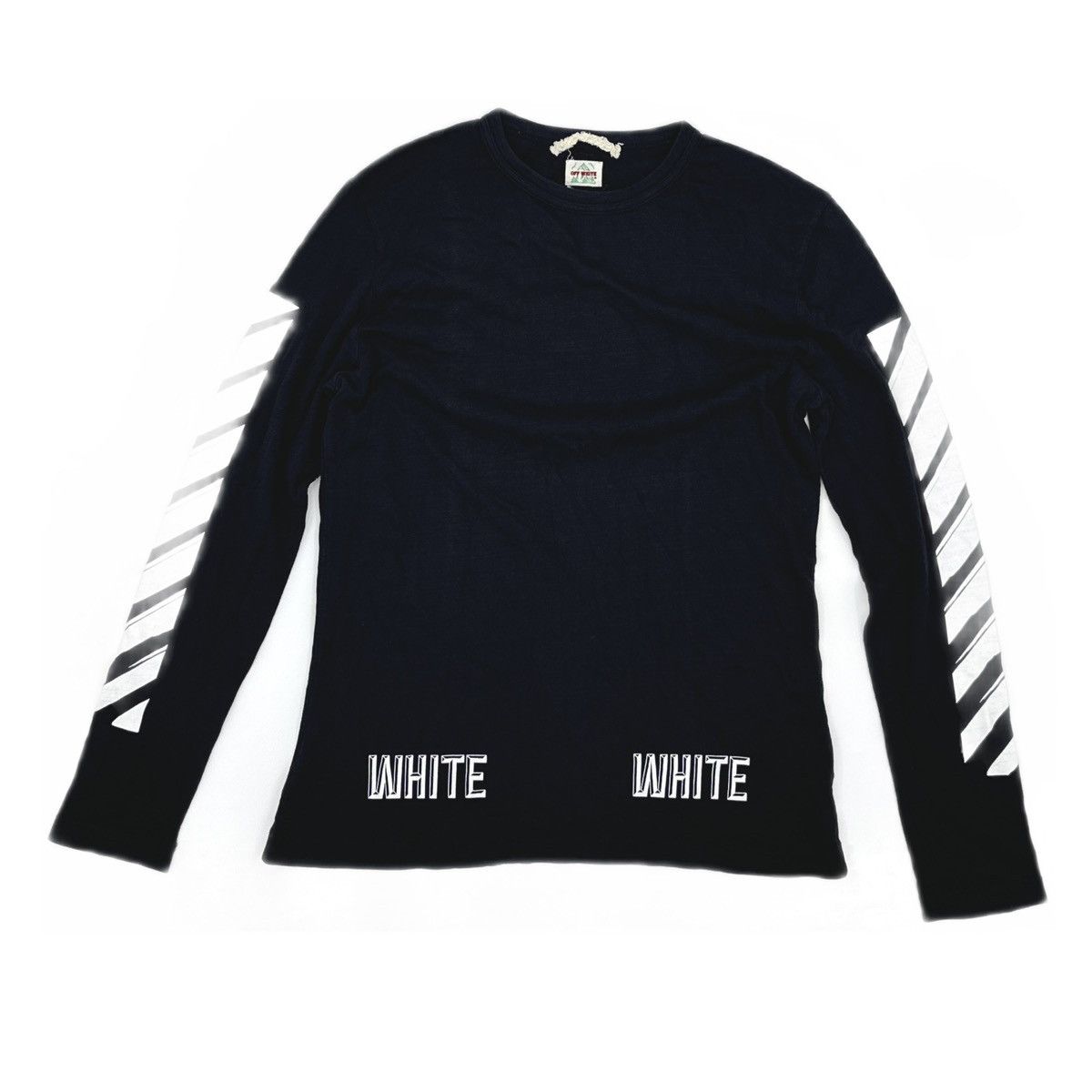 Off-White Off-White c/o Virgil Abloh black long-sleeve T-shirt Size US M / EU 48-50 / 2 - 1 Thumbnail