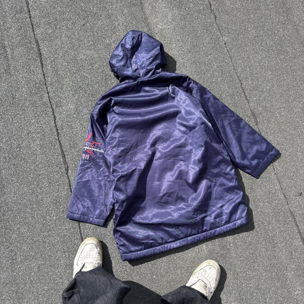 Champion × Japanese Brand × Vintage Vintage y2k 90s Champion sherpa lined jacket Size US M / EU 48-50 / 2 - 8 Thumbnail