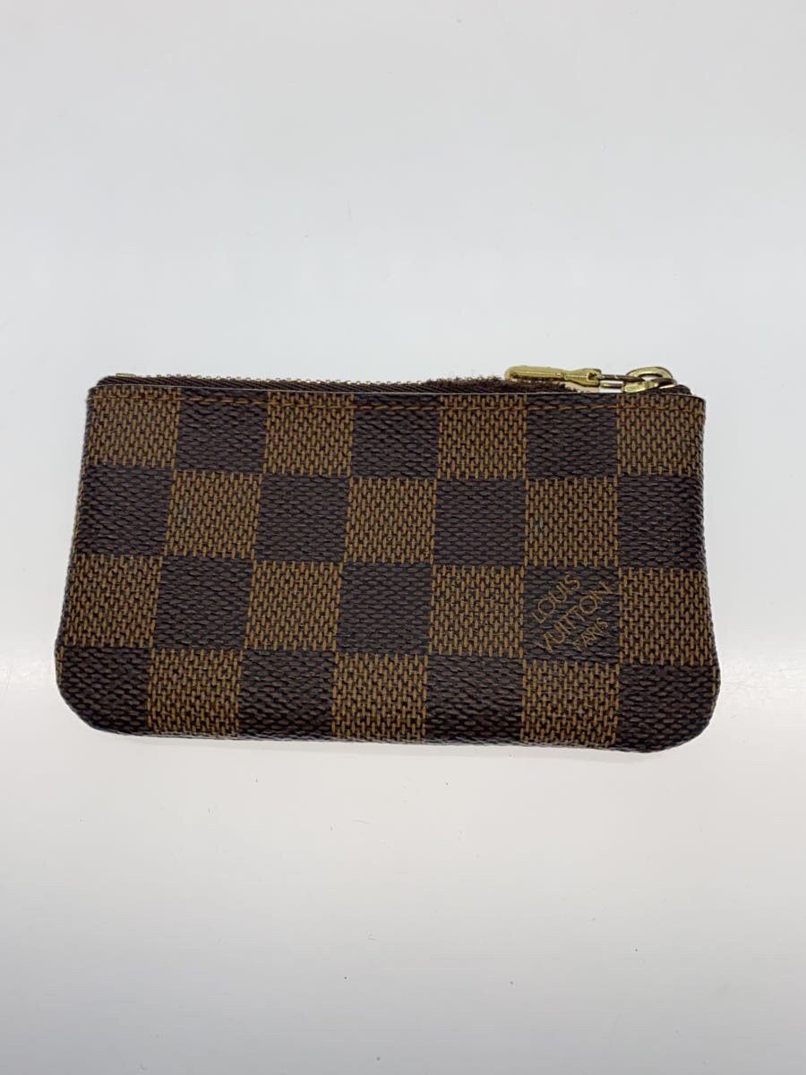 Louis Vuitton Louis Vuitton Damier Ebene Pochette Cle Brown Size ONE SIZE - 2 Thumbnail