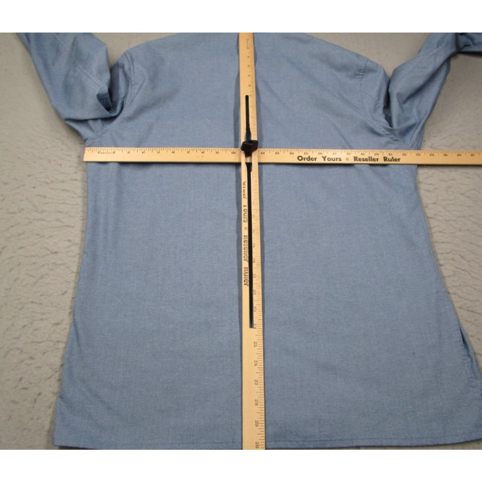 Lululemon Lululemon Button-Up Shirt Mens Large Blue Long Sleeve Casual Workwear Size US L / EU 52-54 / 3 - 3 Thumbnail