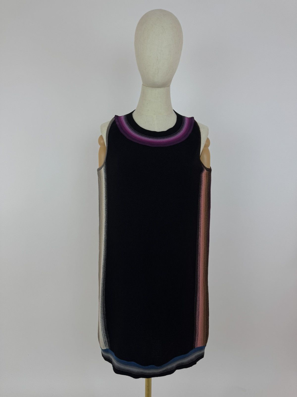 Missoni × Vintage MISSONI Vintage Sweater Dress Sleeve Less 90s Womens Size 44 Size M / US 6-8 / IT 42-44 - 2 Thumbnail