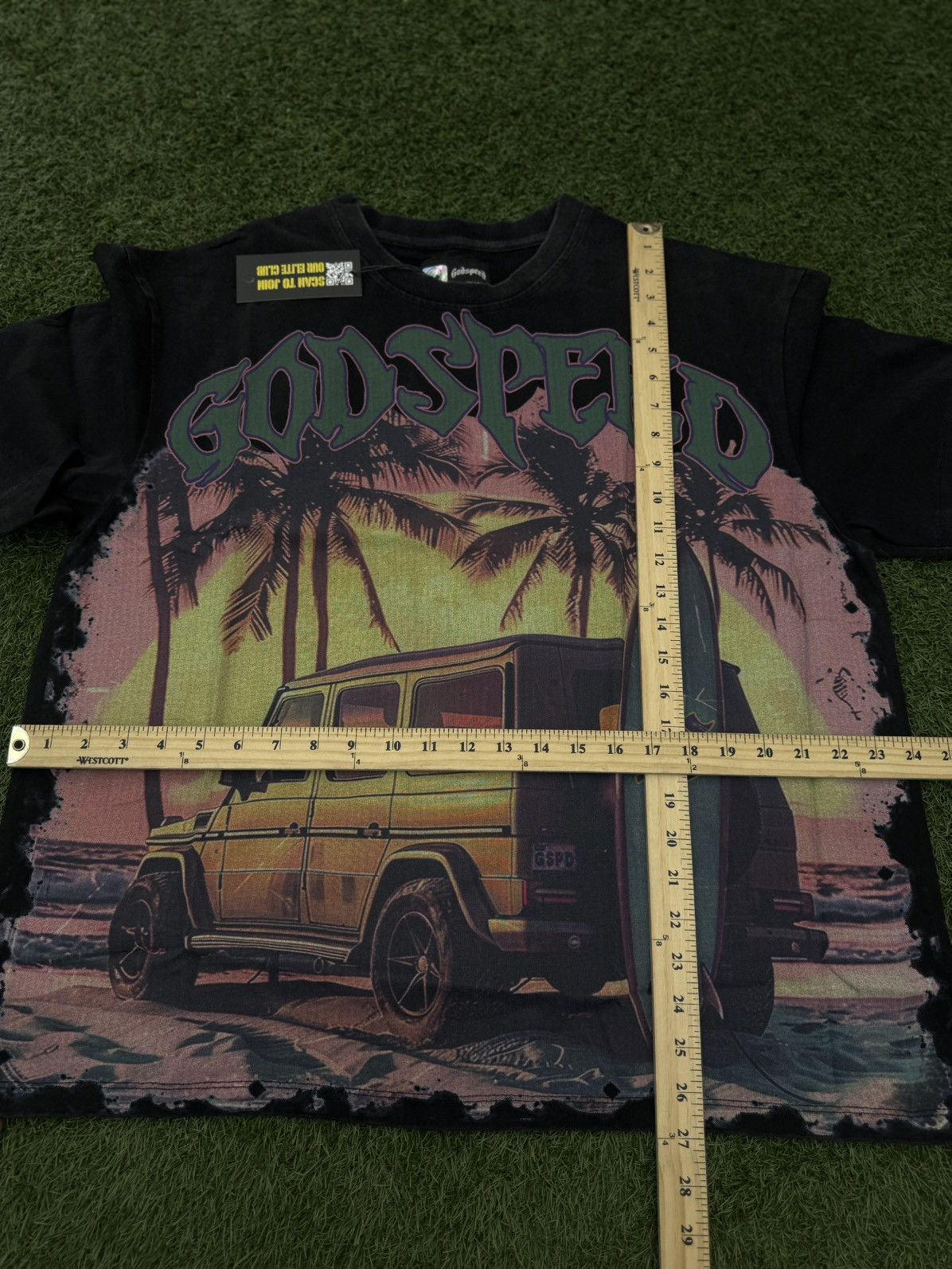 Godspeed Black Miami G Wagon Tee Shirt Size XL (NEW)