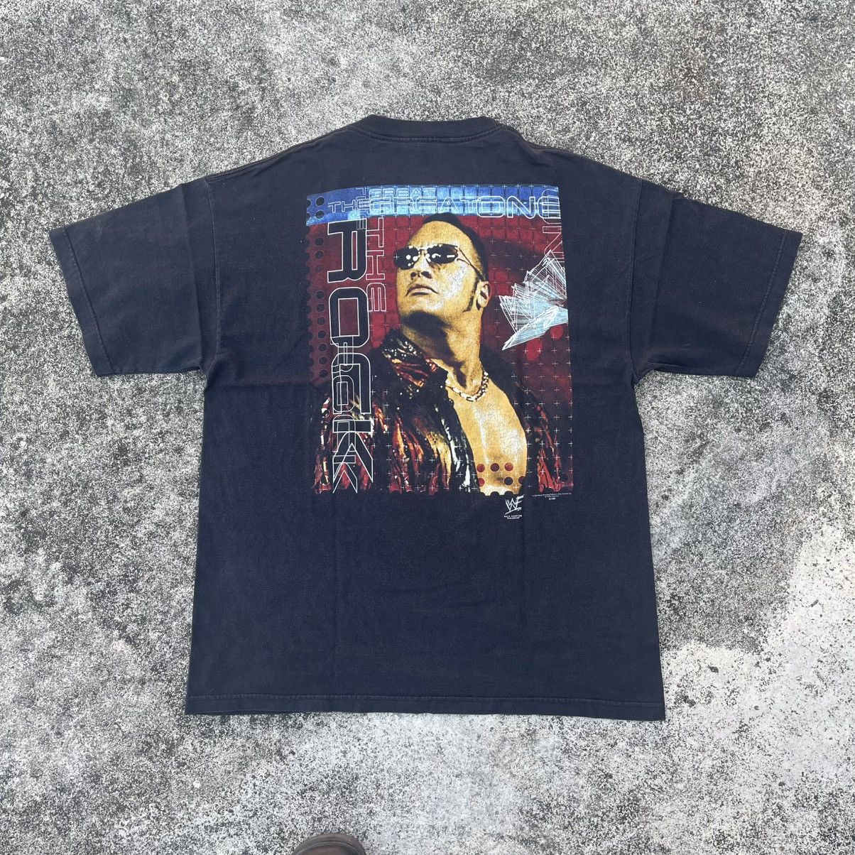 Vintage Vintage WWF WCW The Rock ©️2000 Size US XL / EU 56 / 4 - 2 Thumbnail